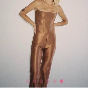 Rezek Studio Star Corset in Copper